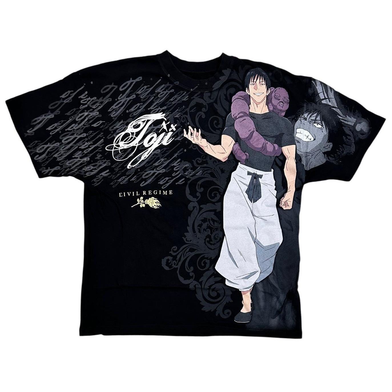 Civil Regime Civil Regime X Jujutsu Kaisen JJK Toji Sorcerer Killer Tee Size US L / EU 52-54 / 3 - 1 Thumbnail