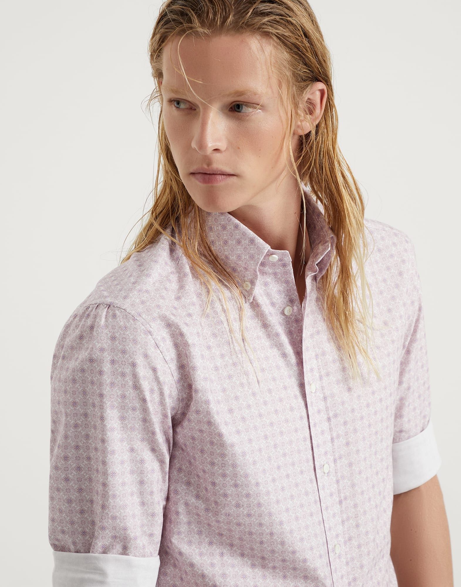Brunello Cucinelli Shirt in Pink Size US XL / EU 56 / 4 - 2 Thumbnail