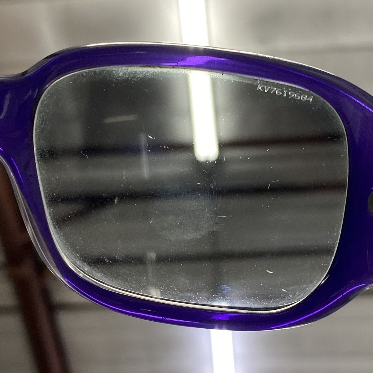 Versace × Vintage Vtg Y2K Versace MOD 4159-B Rhinestone Oversized Sunglasses Size ONE SIZE - 12 Thumbnail