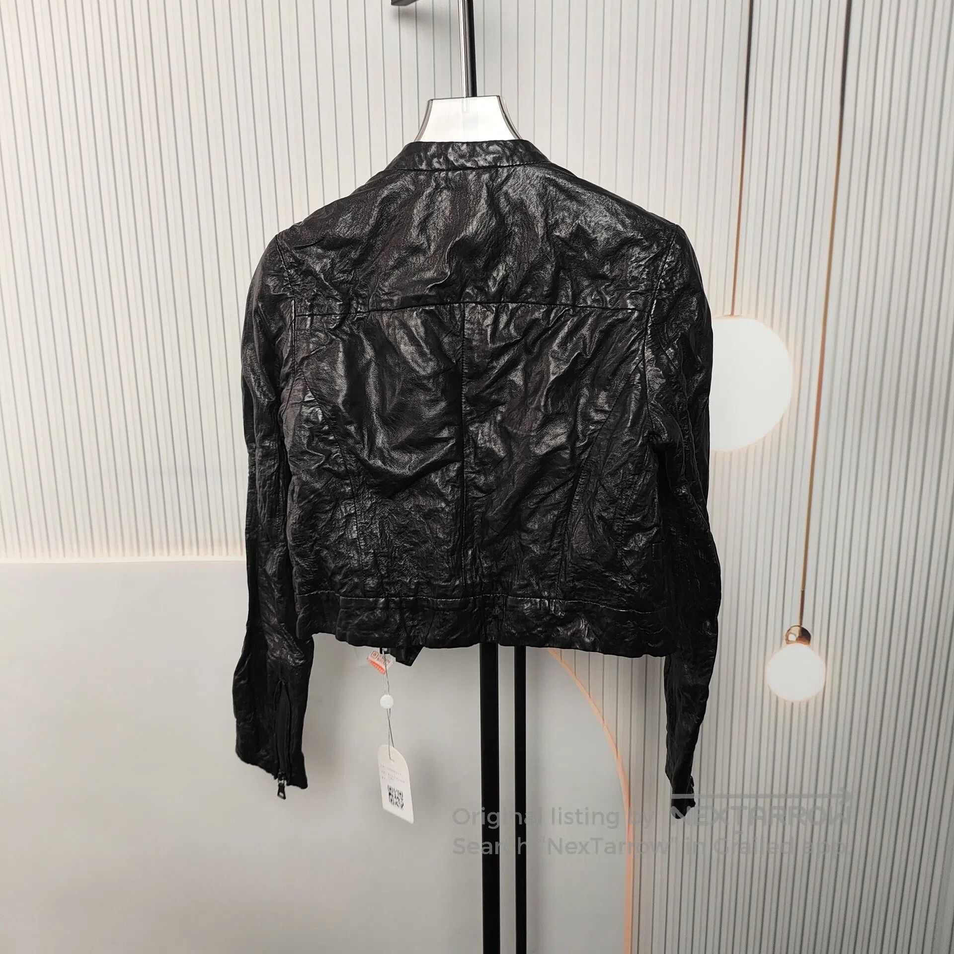 Prada Prada Leather jacket size 38 black| Size XS / US 0-2 / IT 36-38 - 2 Thumbnail