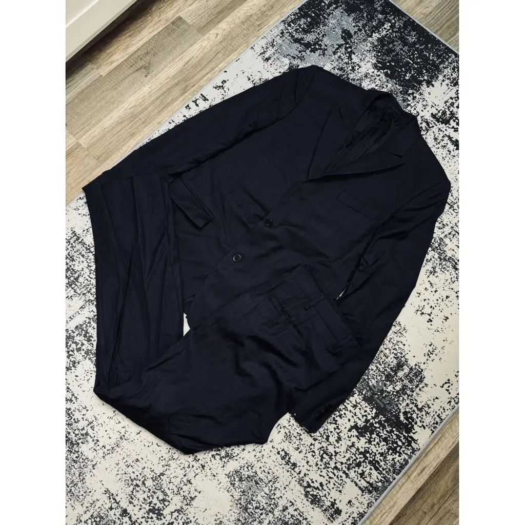 Versace Versace Collection Suit Jacket Navy Size 50 fit M Size US M / EU 48-50 / 2 - 3 Thumbnail
