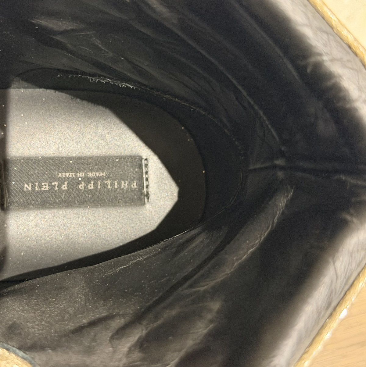 Philipp Plein Philipp Plein Rare ‘Money Kick$’ Hi-Top Size US 11 / EU 44 - 6 Thumbnail