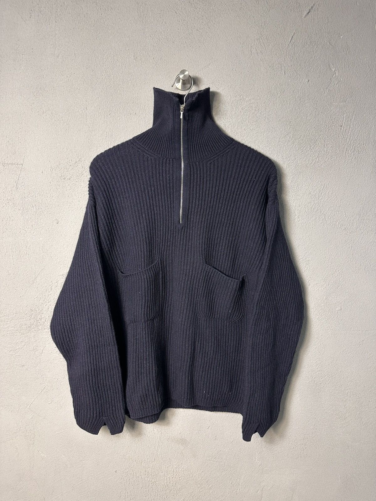Brunello Cucinelli Brunello Cucinelli Cashmere Wool Silk Half Zip Sweater Italy Size US S / EU 44-46 / 1 - 1 Thumbnail