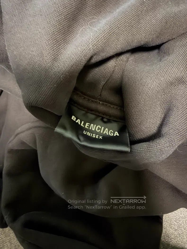 Balenciaga Balenciaga Embroidered Sweatshirt Hoodie Size US S / EU 44-46 / 1 - 4 Thumbnail