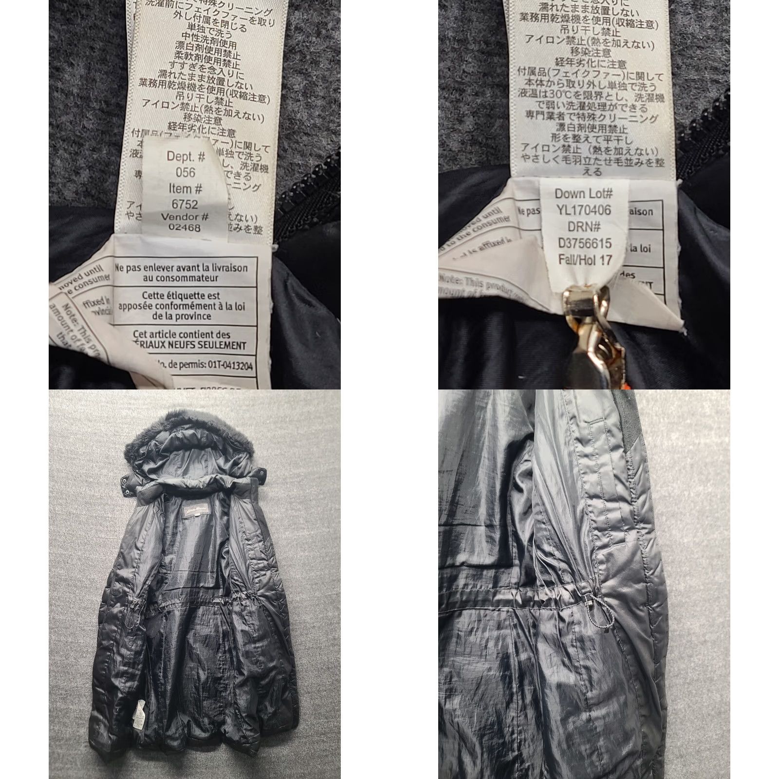 Eddie Bauer VINTAGE Eddie Bauer Stadium Coat Women's S Superior Down Weather-edge Black 650 Size S / US 4 / IT 40 - 9 Thumbnail