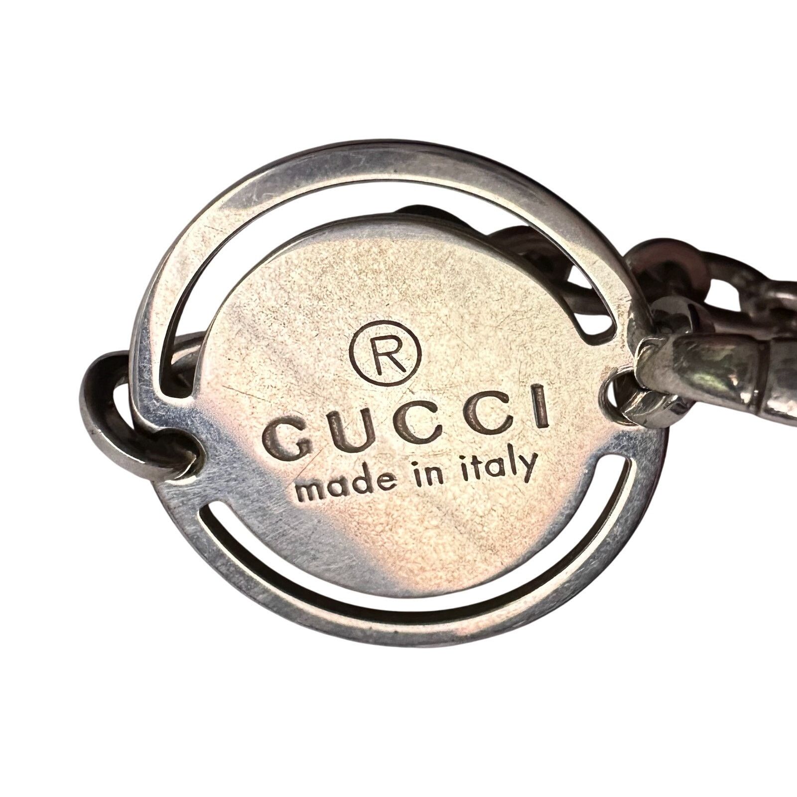 Gucci Gucci Circle Disc Plate Bracelet in Box with Dust Bag Size ONE SIZE - 4 Thumbnail