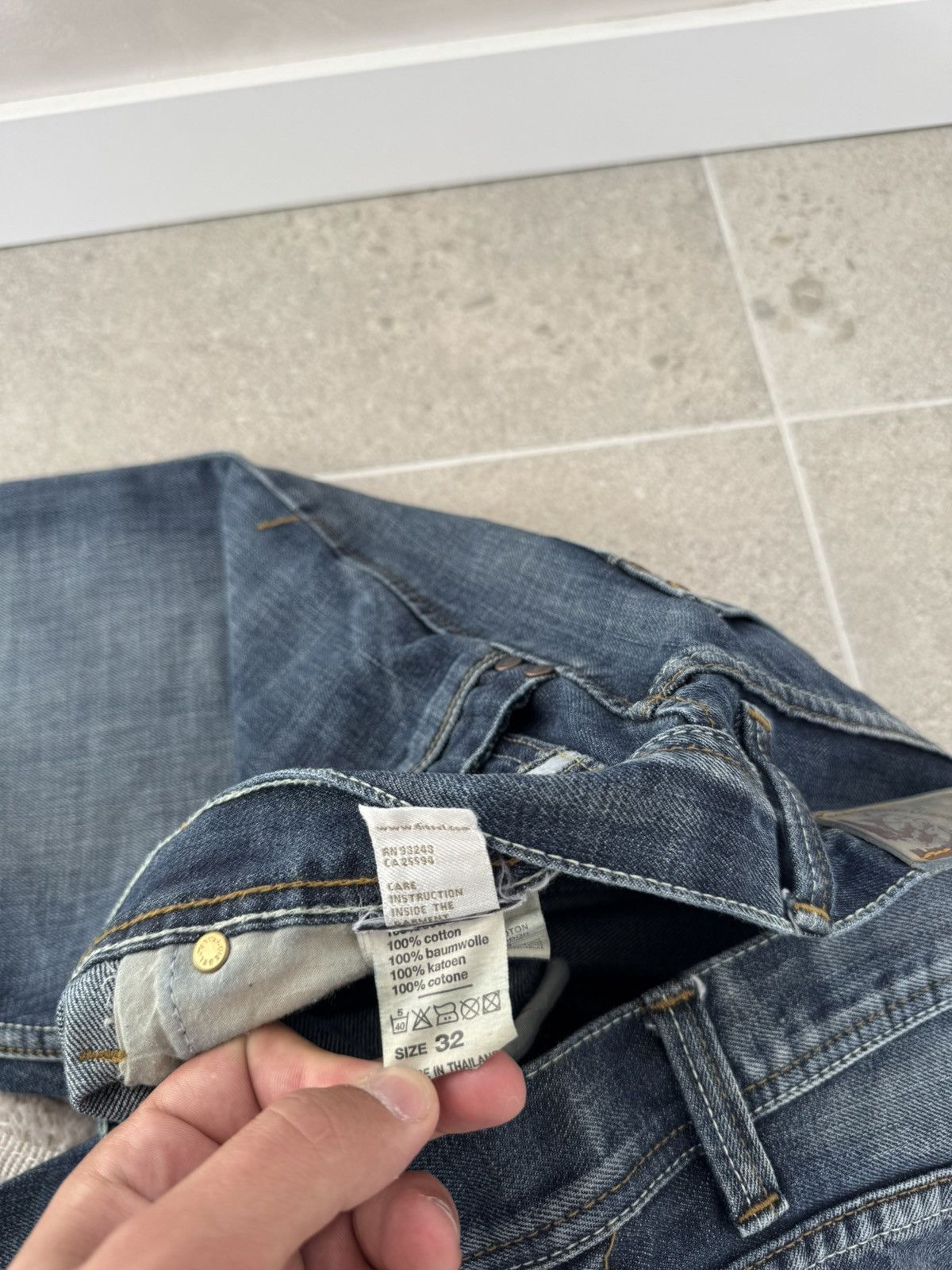 Diesel Crazy Flared Vntg Diesel Jeans Japanese Faded Bootcut Denim Size US 32 / EU 48 - 10 Thumbnail