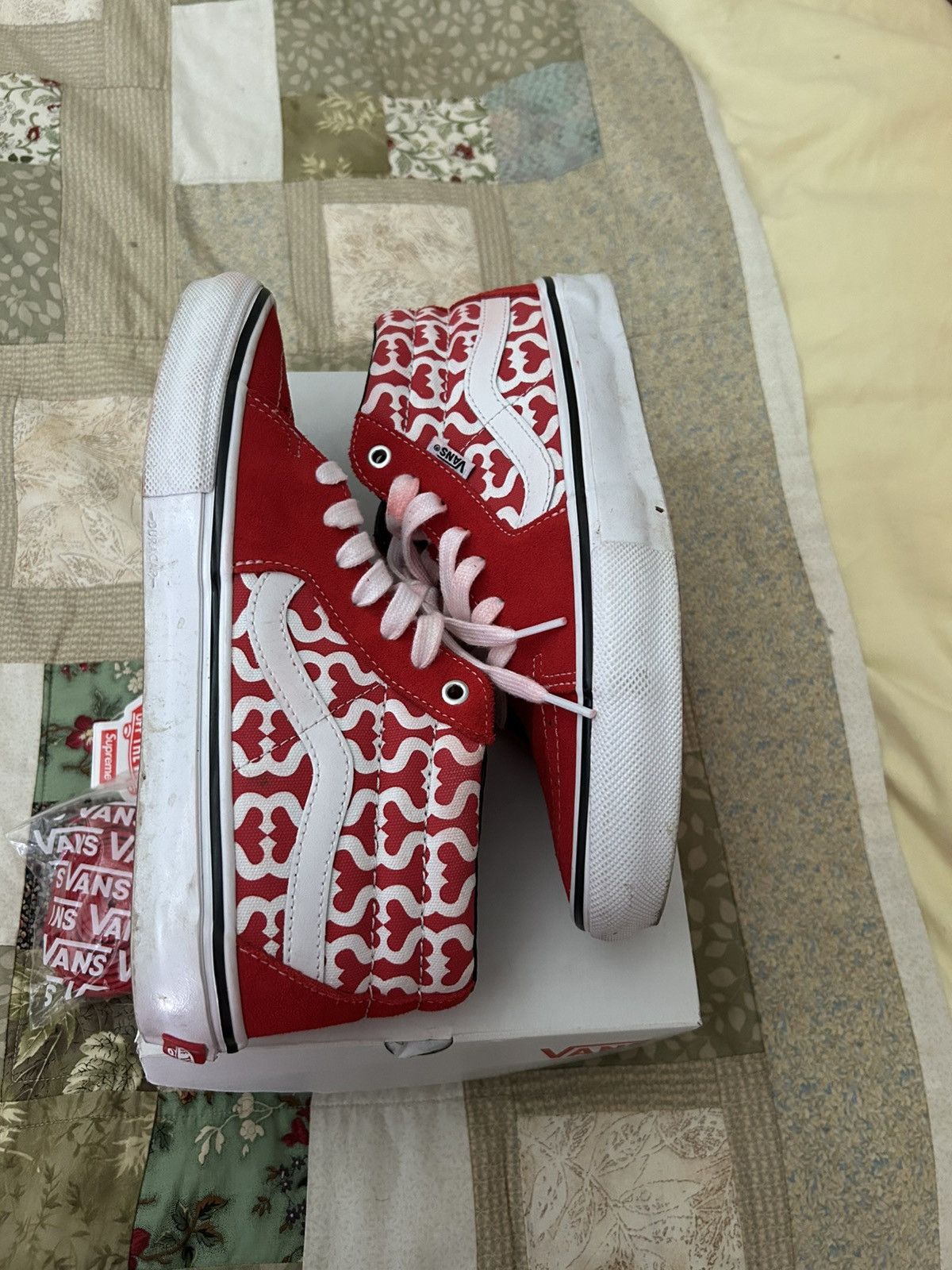 Vans Vans x Supreme Grosso Sk8 Size US 8.5 / EU 41-42 - 1 Thumbnail