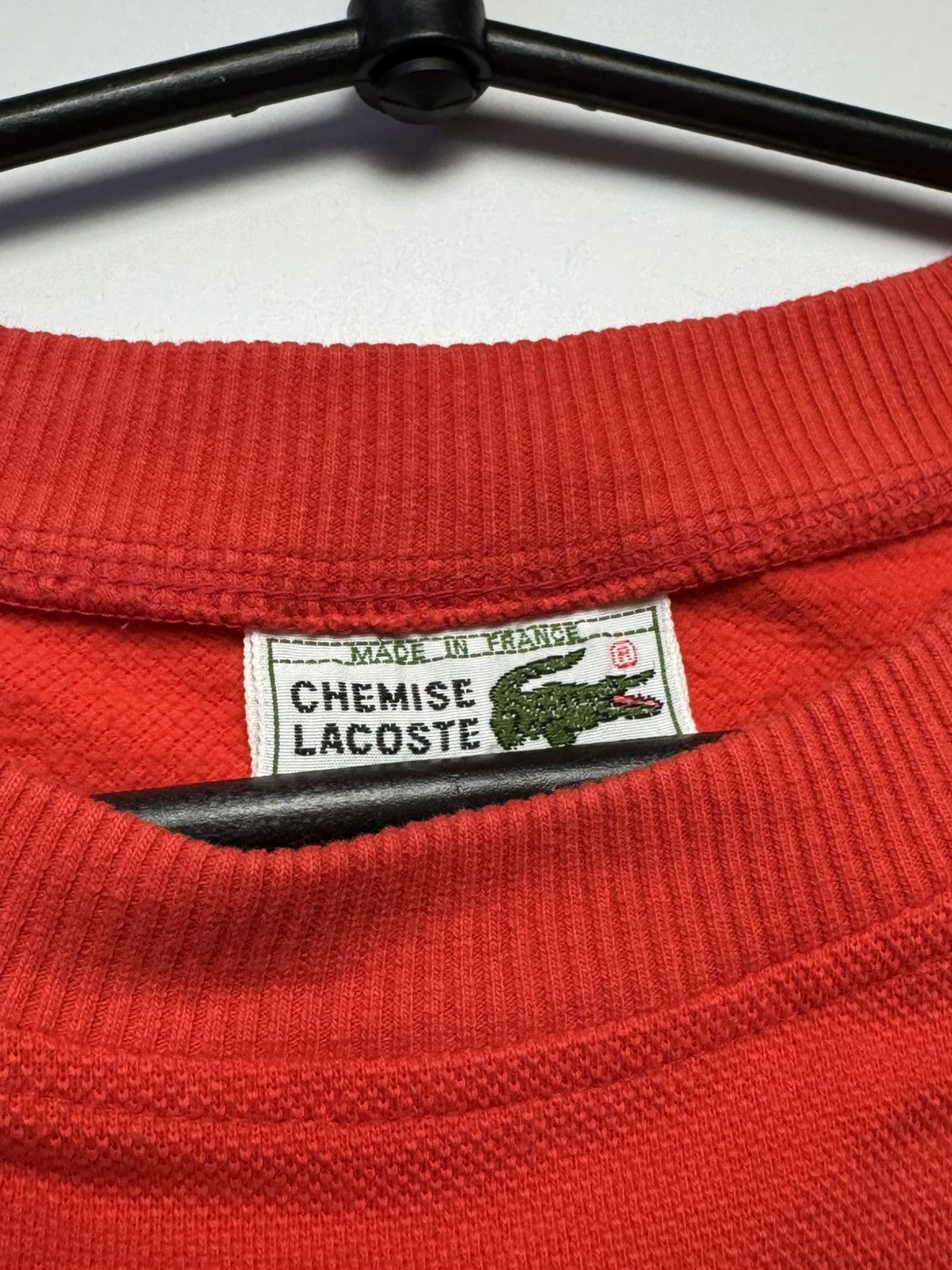 Lacoste Vintage Sweatshirt Chemise Lacoste Big Logo Oversized Fit Size US M / EU 48-50 / 2 - 10 Thumbnail
