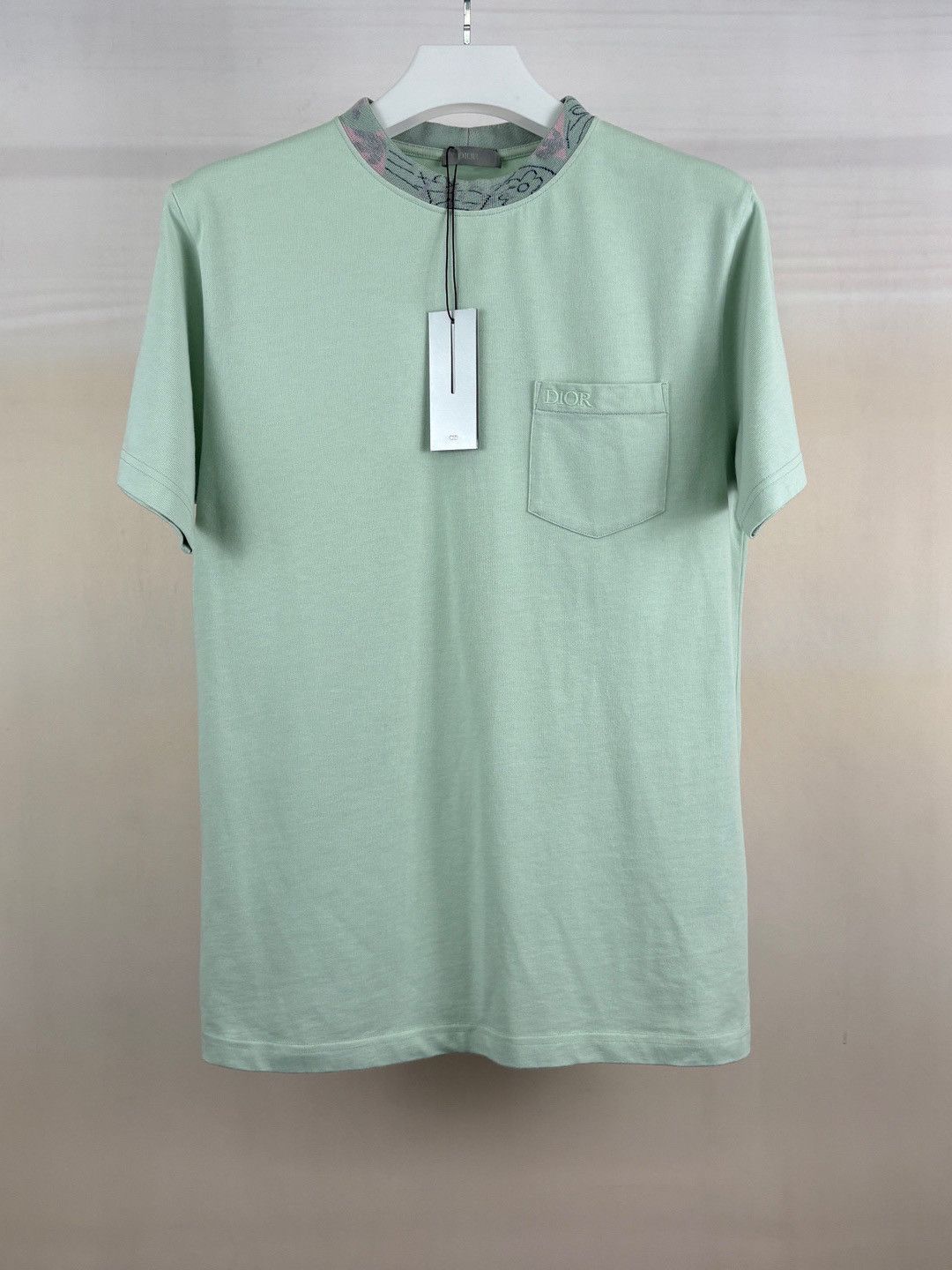 Dior Dior Embroidered Logo Pocket T-Shirt Size M Size US M / EU 48-50 / 2 - 1 Thumbnail