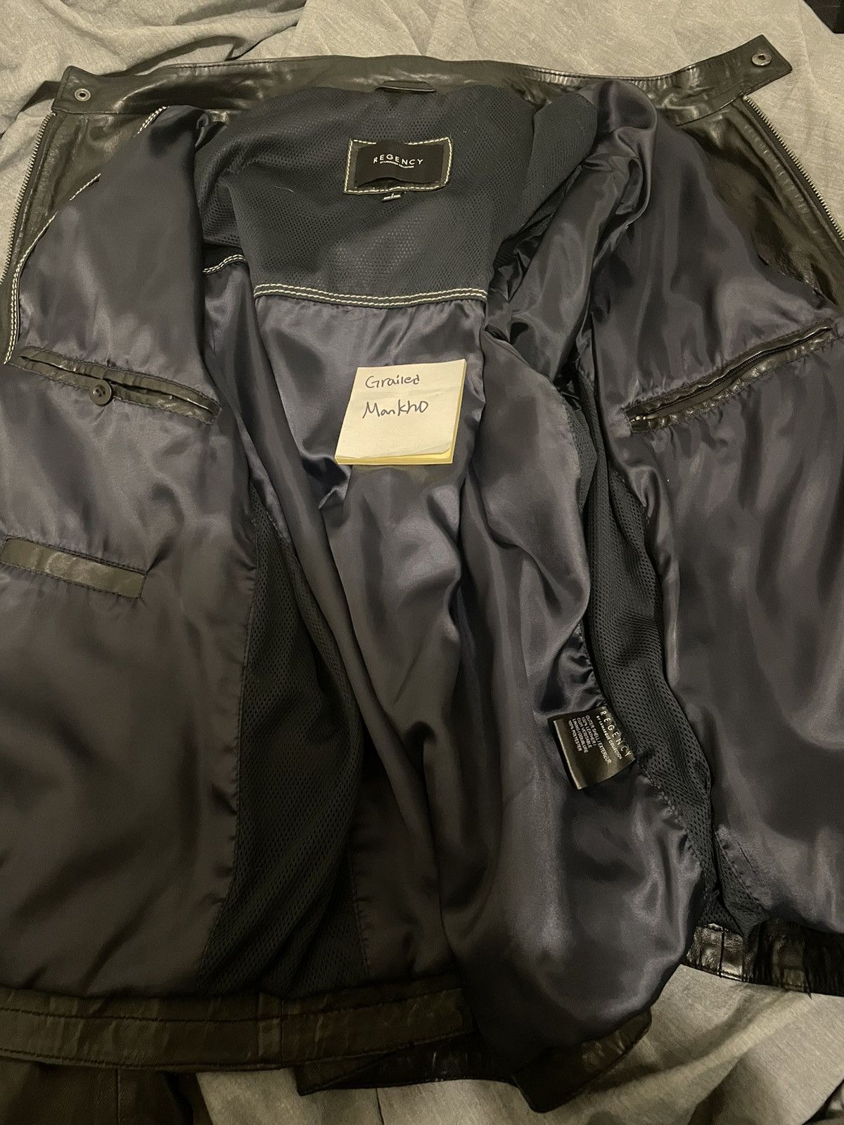 Other Lamb leather light jacket Size US L / EU 52-54 / 3 - 3 Thumbnail
