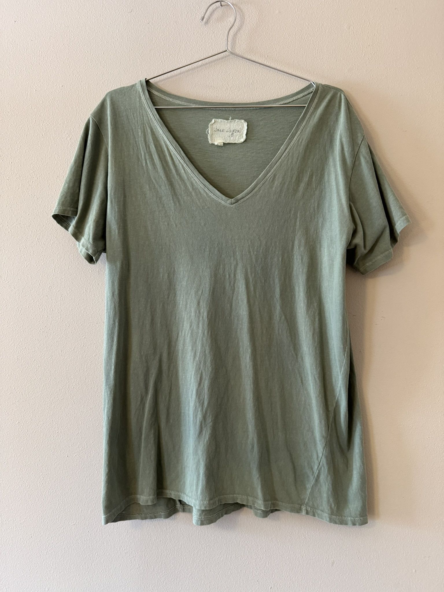 Greg Lauren V-neck tee Size US S / EU 44-46 / 1 - 1 Thumbnail
