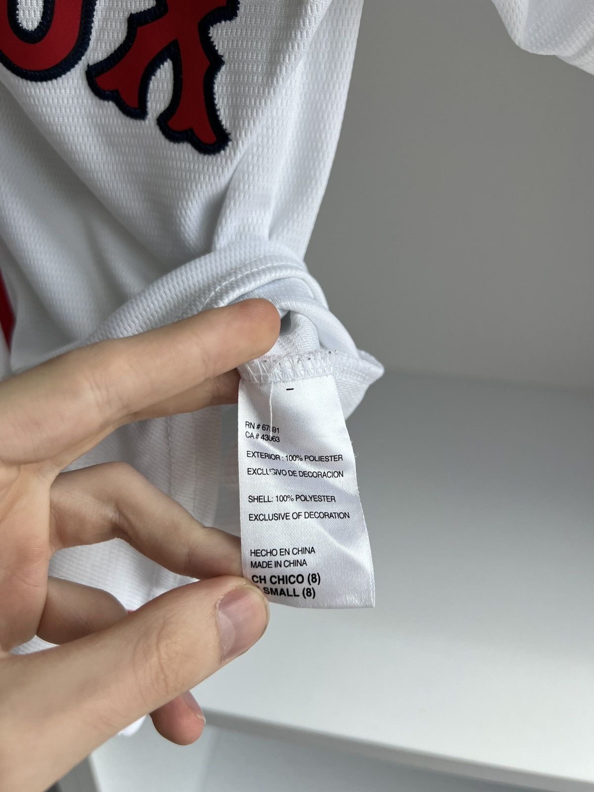 MLB × Vintage VINTAGE RED SOX ORTIZ 34 BASEBALL KIDS JERSEY Size US S / EU 44-46 / 1 - 13 Thumbnail