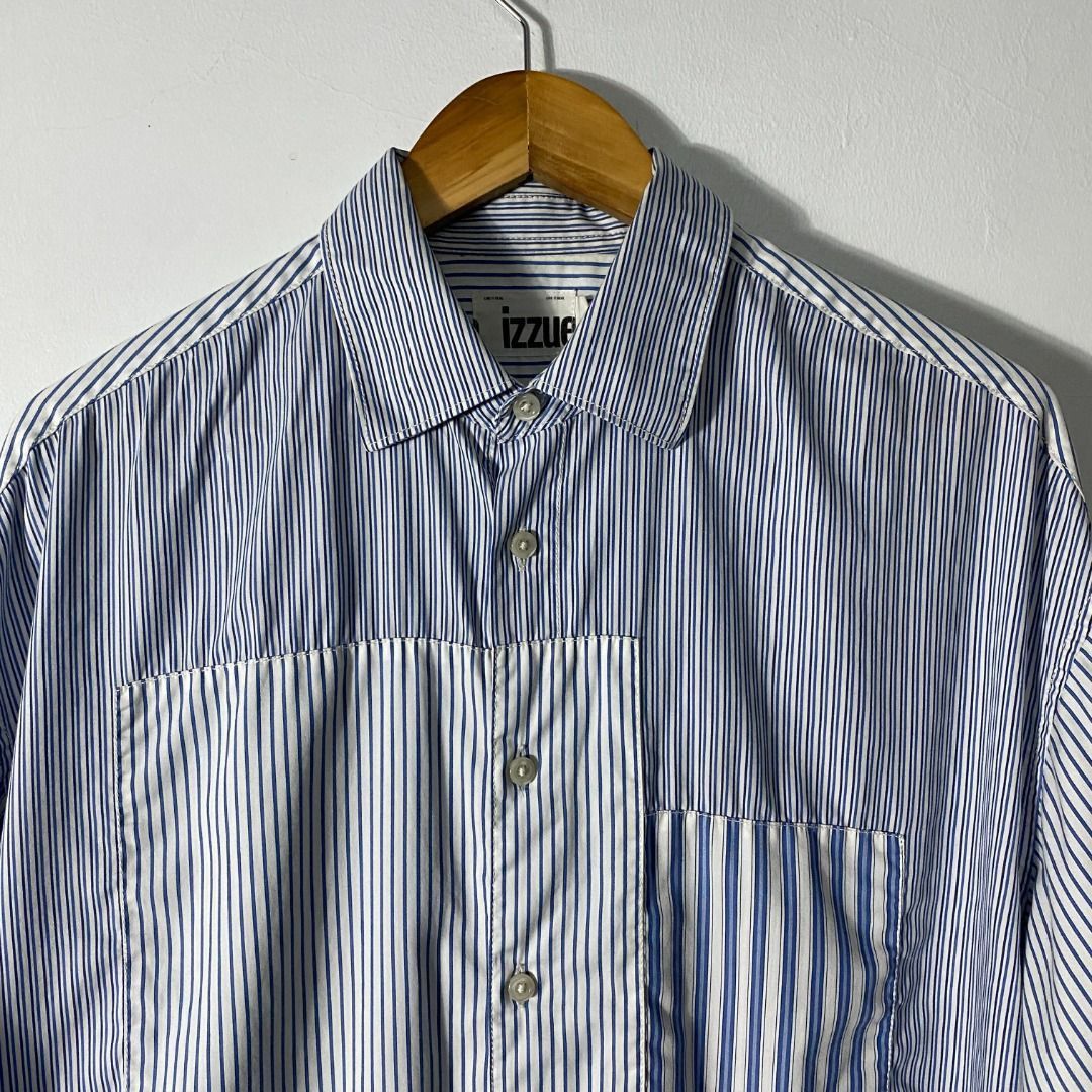 izzue Izzue Patchwork Striped Comme des Garcons alt. M/L Size US L / EU 52-54 / 3 - 3 Thumbnail