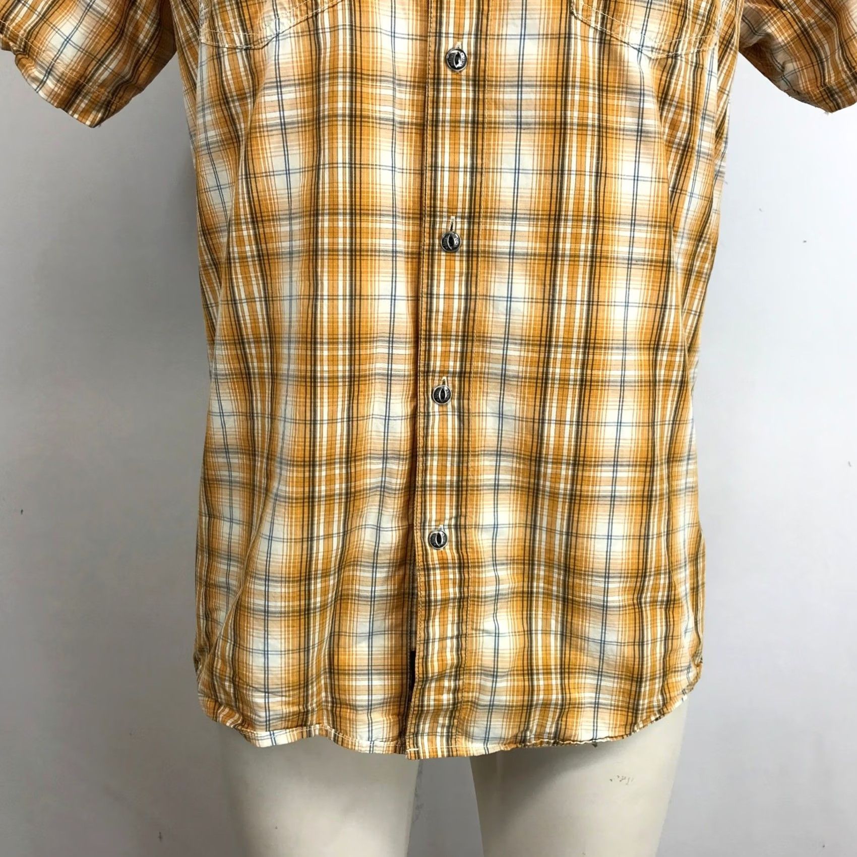 Vintage KUHL Mens Plaid Short Sleeve Button Up Shirt Outdoor Casual Button Down Top Size US M / EU 48-50 / 2 - 3 Thumbnail