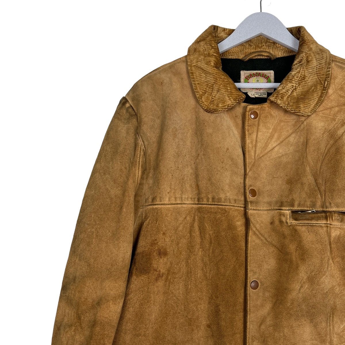 Banana Republic 🔥 VINTAGE BANANA REPUBLIC LEATHER JACKET Size US XL / EU 56 / 4 - 7 Thumbnail