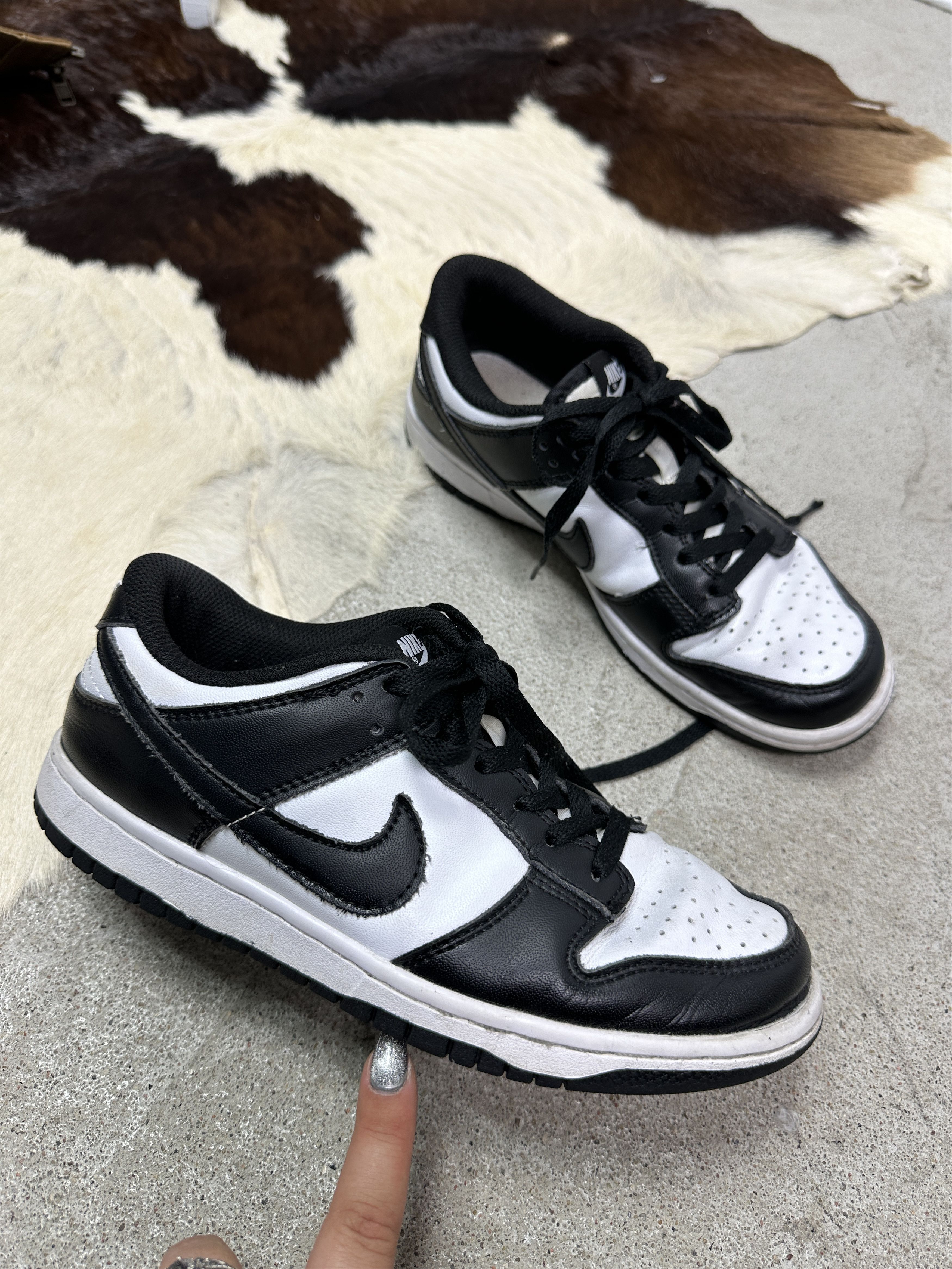 Nike Vintage Streetwear Nike Dunk Low Panda Sneakers 00s Size US 7.5 / IT 37.5 - 7 Thumbnail