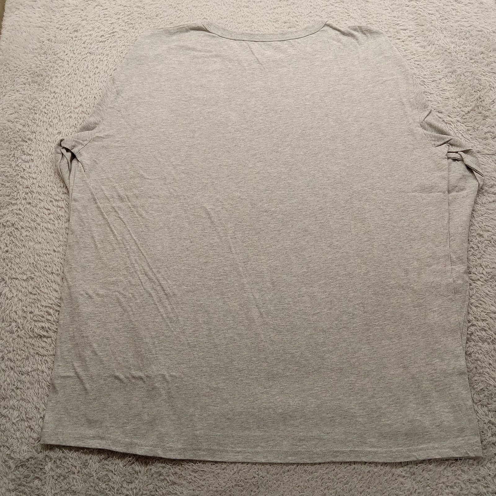 & Other Stories North Pole T-Shirt XXL Men's Long Sleeve Grey Cotton Blend Size US XXL / EU 58 / 5 - 4 Thumbnail