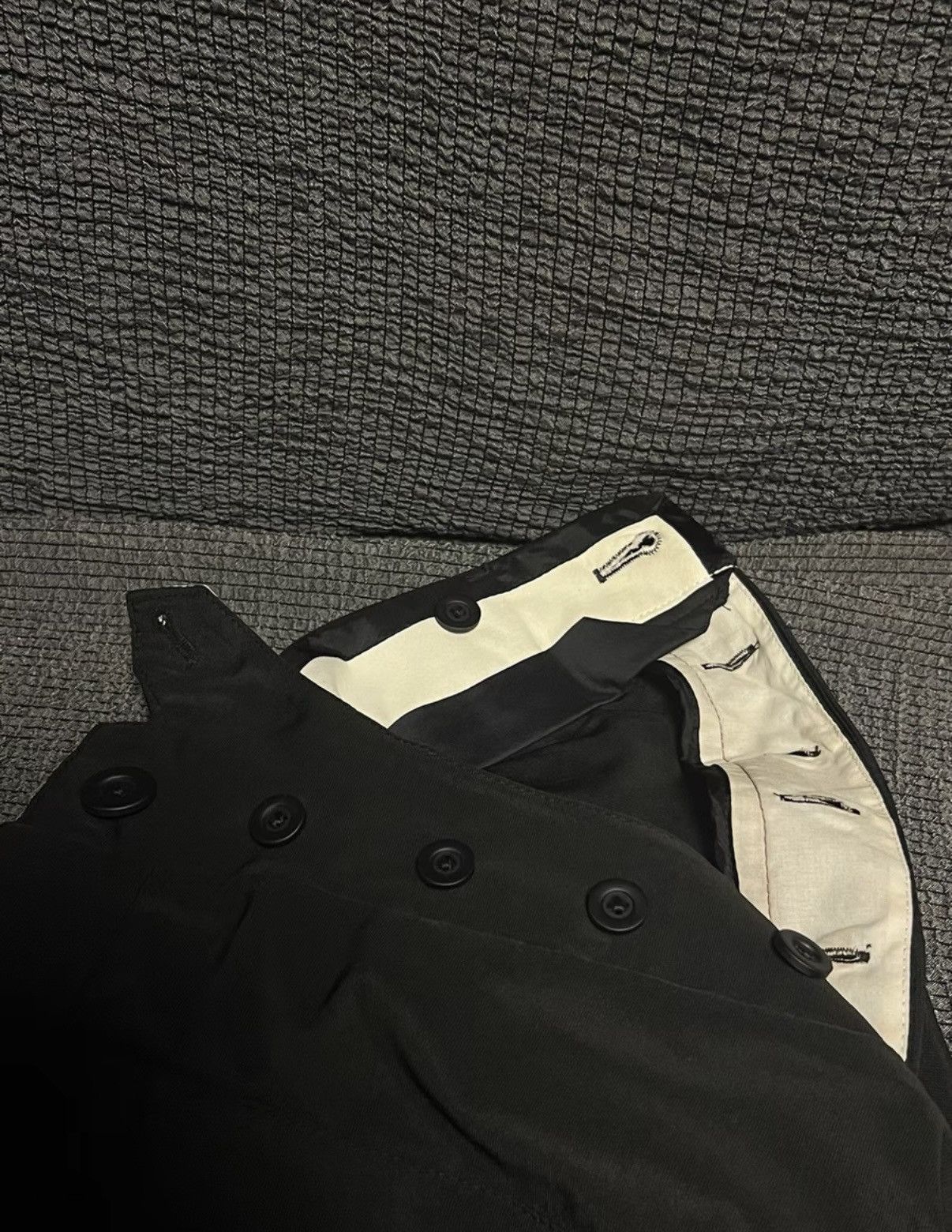 Rick Owens Rick Owens 16SS Mainline High Waist Dropped Crotch Trousers Size US 34 / EU 50 - 6 Thumbnail