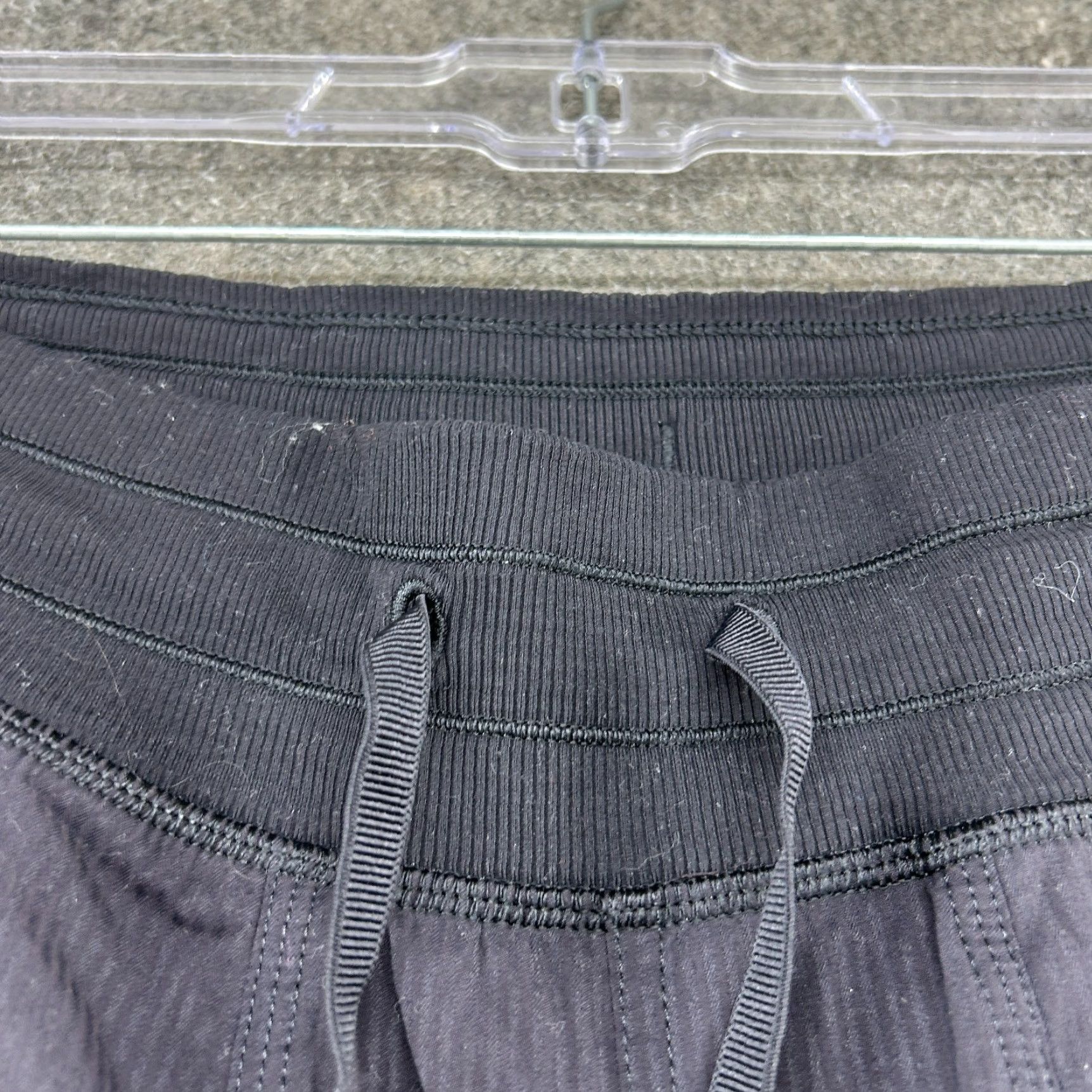 Lululemon Lululemon Pants Womens 10 Black Studio Pant Flared Leg Relaxed Swift Lightweight Striped Baggy Drawstring Size 32" / US 10 / IT 46 - 3 Thumbnail