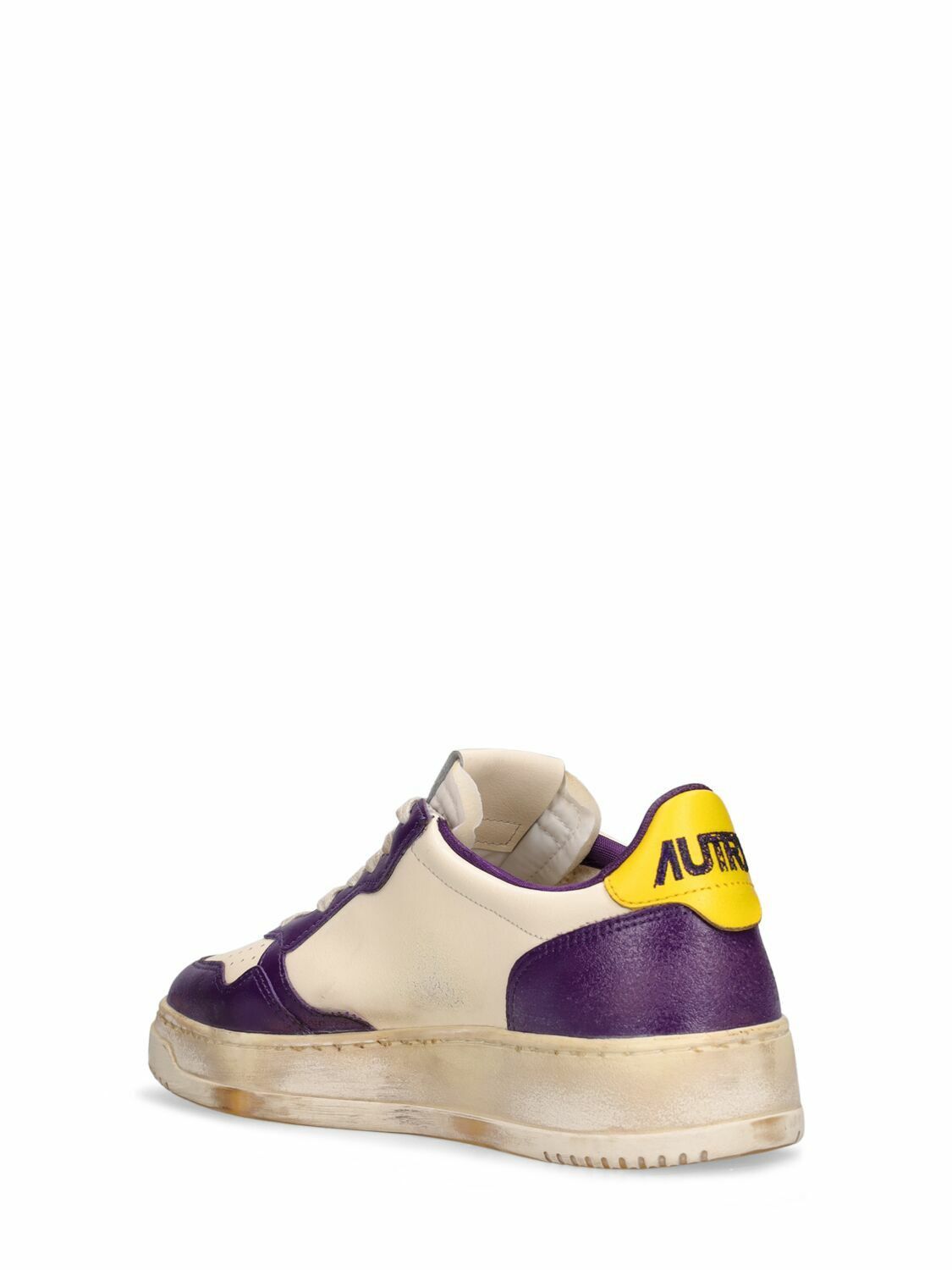AUTRY o1y0725 Leather Low-Top Sneakers in Multicolor Size US 7 / IT 37 - 3 Thumbnail