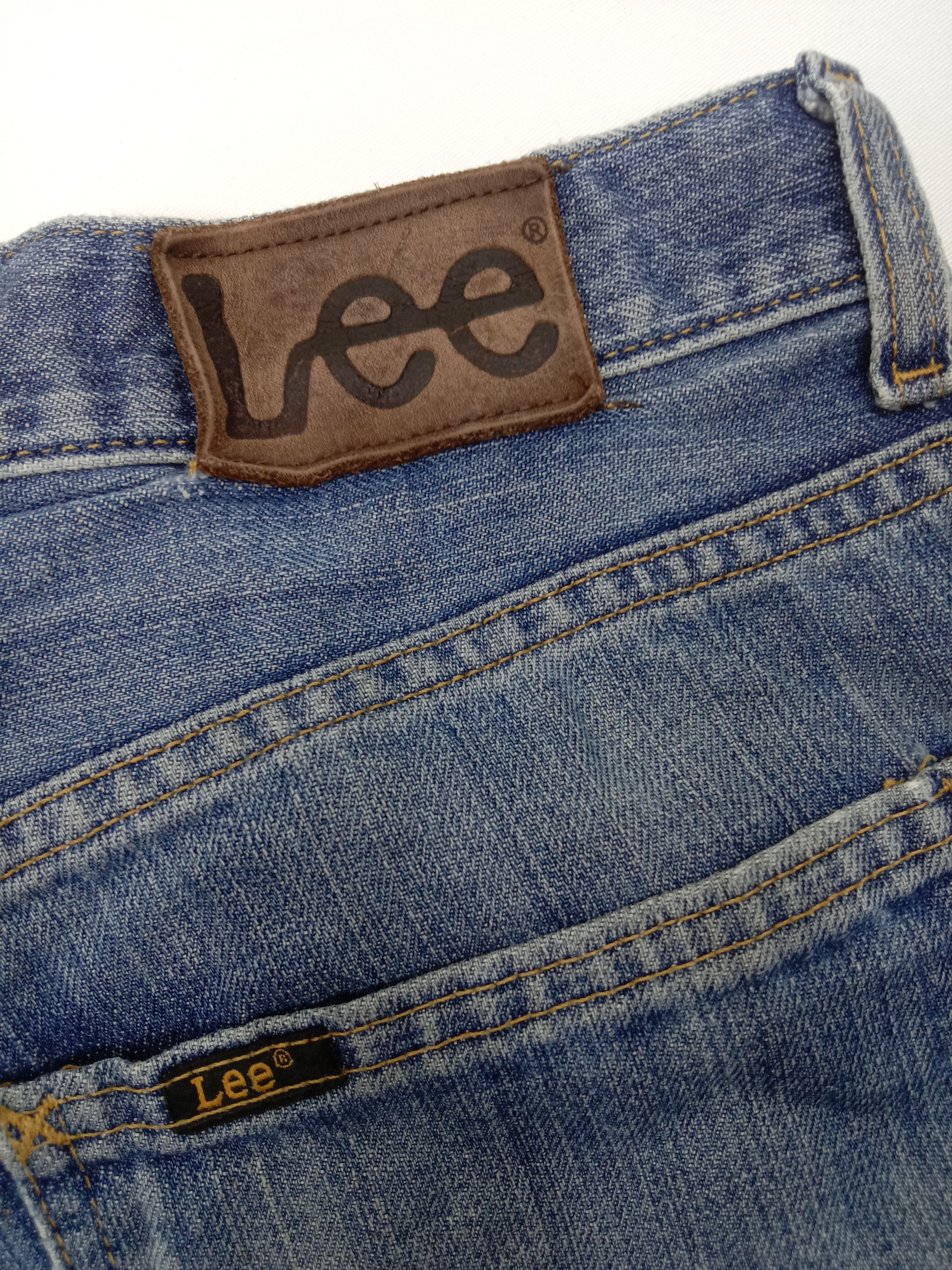 Lee Vintage Lee Faded Blue Flare Jeans Bell Bottom Ripped Denim Size US 32 / EU 48 - 14 Thumbnail