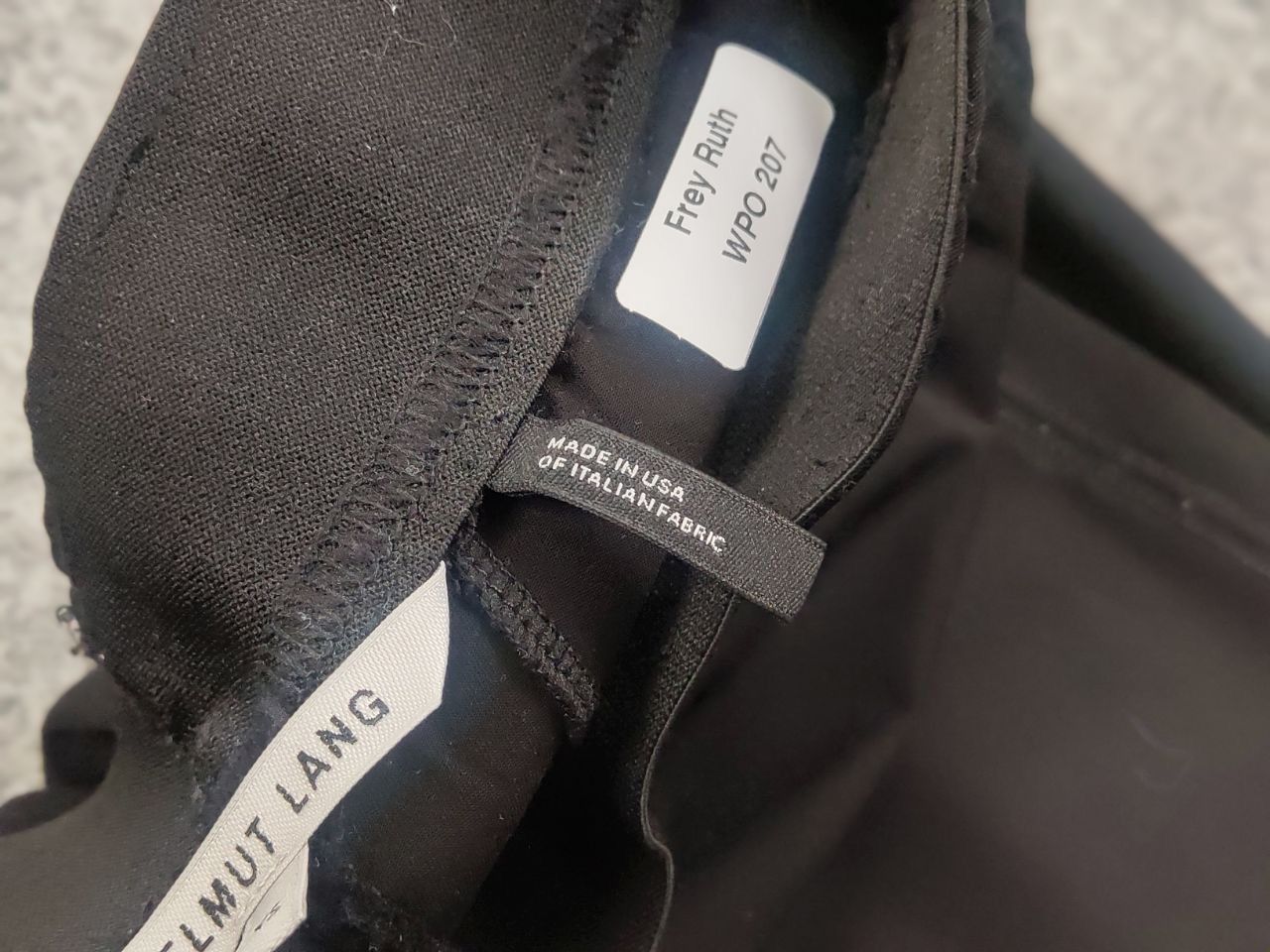 Helmut Lang Helmut Lang USA Skinny Narrow Elastic Black Leg Pants Size 28" / US 6 / IT 42 - 13 Thumbnail