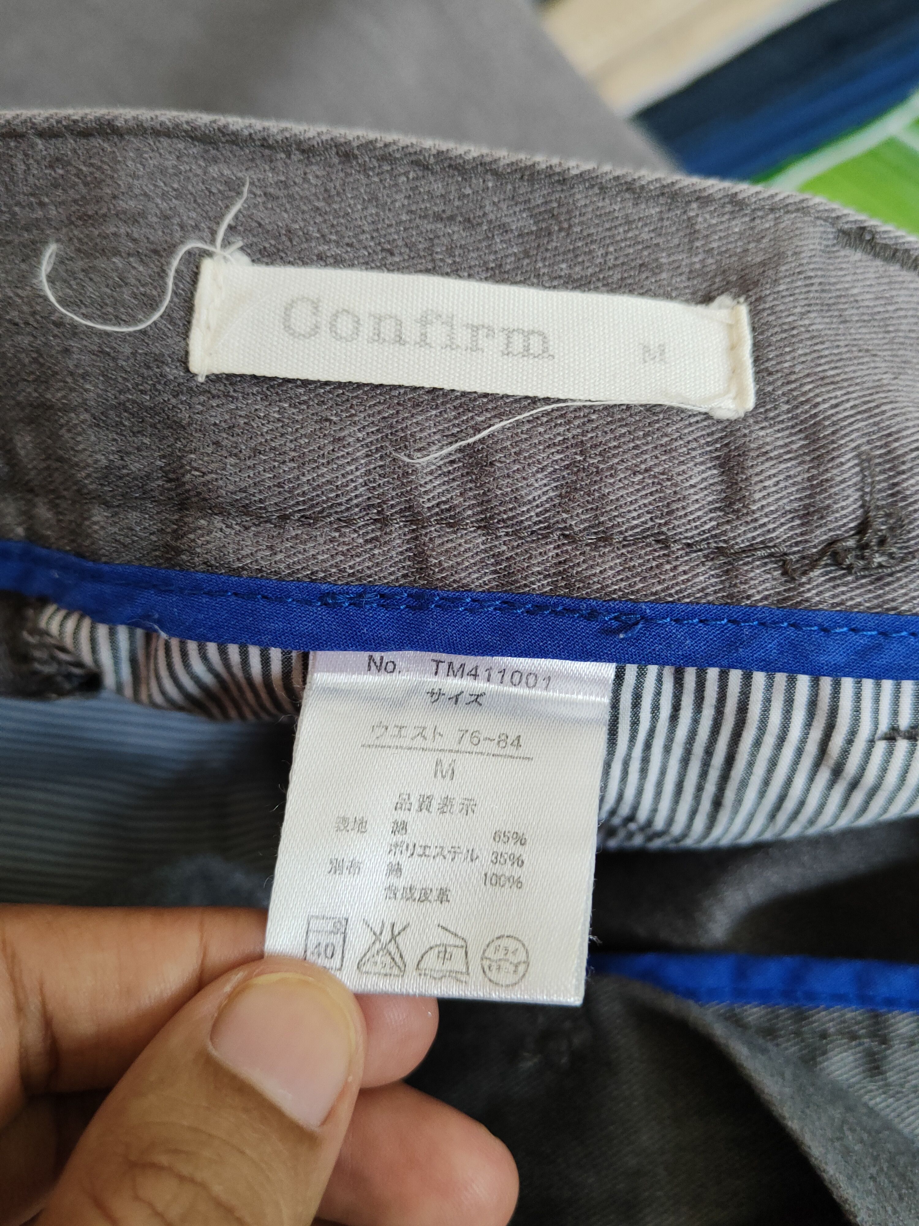 Japanese Brand × Vintage Walter & Barnes-Confirm Gray faded Casual Pants #S1462 Size 31" - 13 Thumbnail