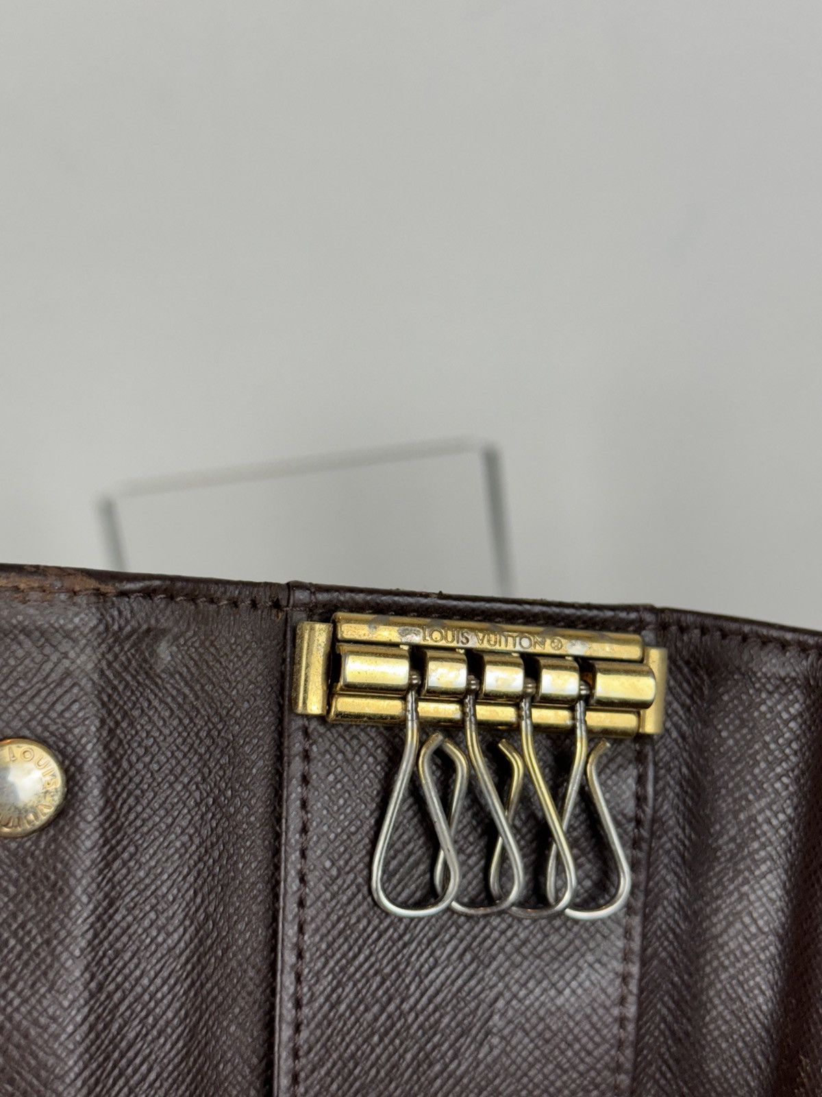 Leather Leather key holder Louis Vuitton monogram original item Size ONE SIZE - 4 Thumbnail