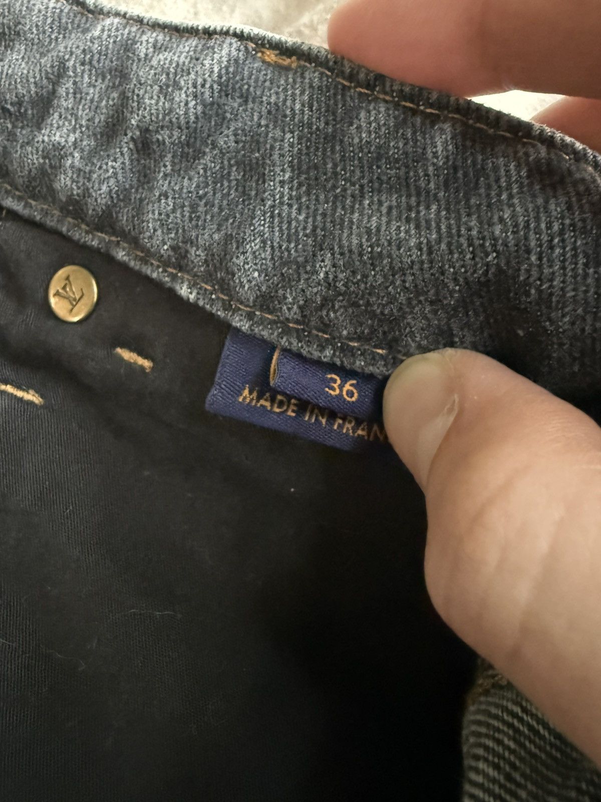 Louis Vuitton Louis Vuitton Flower Denim Pants Size US 36 / EU 52 - 8 Thumbnail
