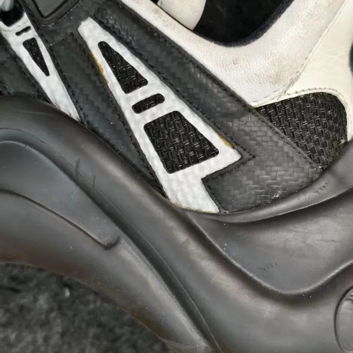 Louis Vuitton Louis Vuitton Archlight Black and White Sneakers -2508 Size US 6 / IT 36 - 3 Thumbnail