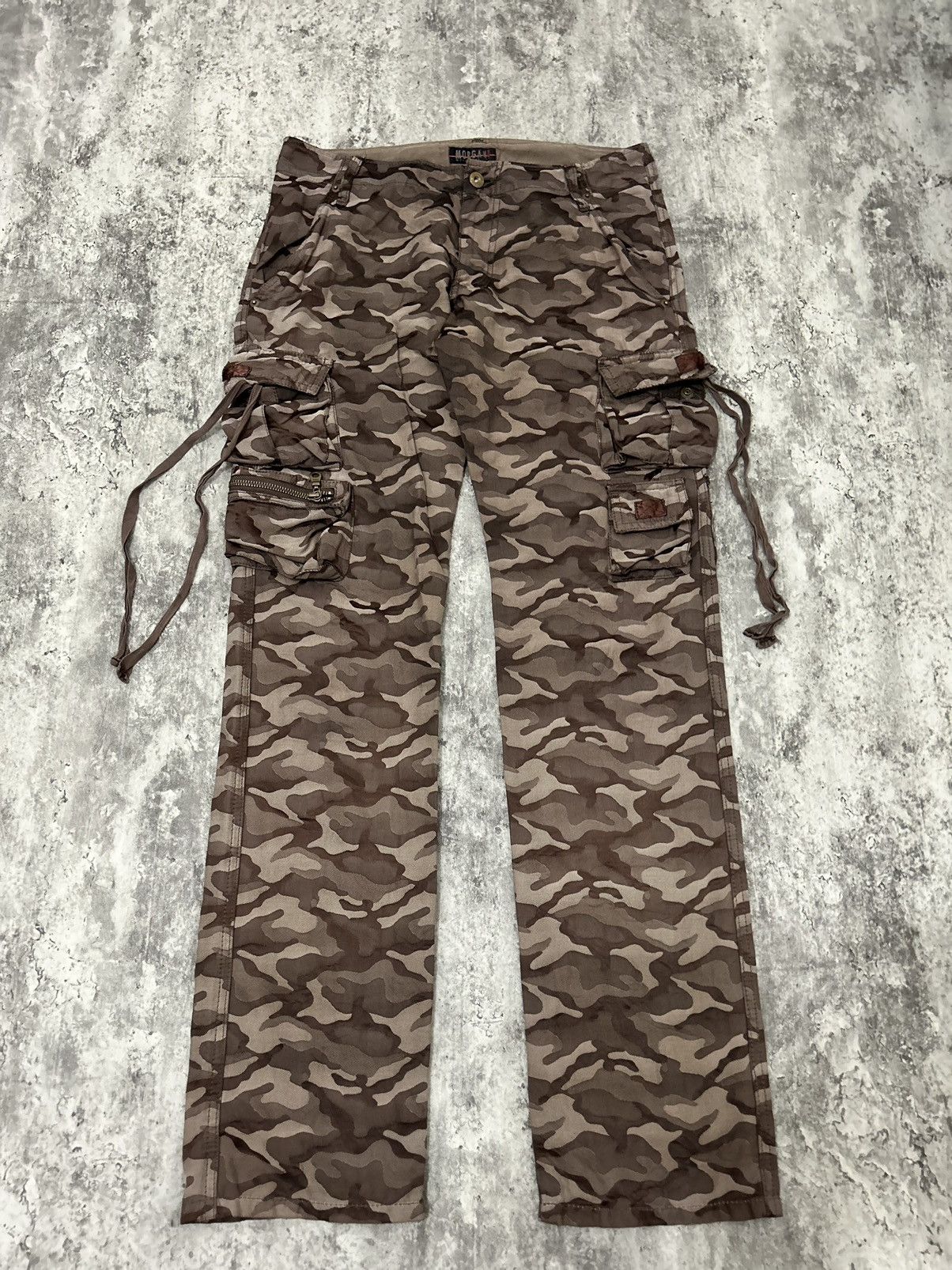 If Six Was Nine × Le Grande Bleu (L.G.B.) × Morgan Homme Morgan Homme Cargo Bondage army Pants Size US 31 - 3 Thumbnail