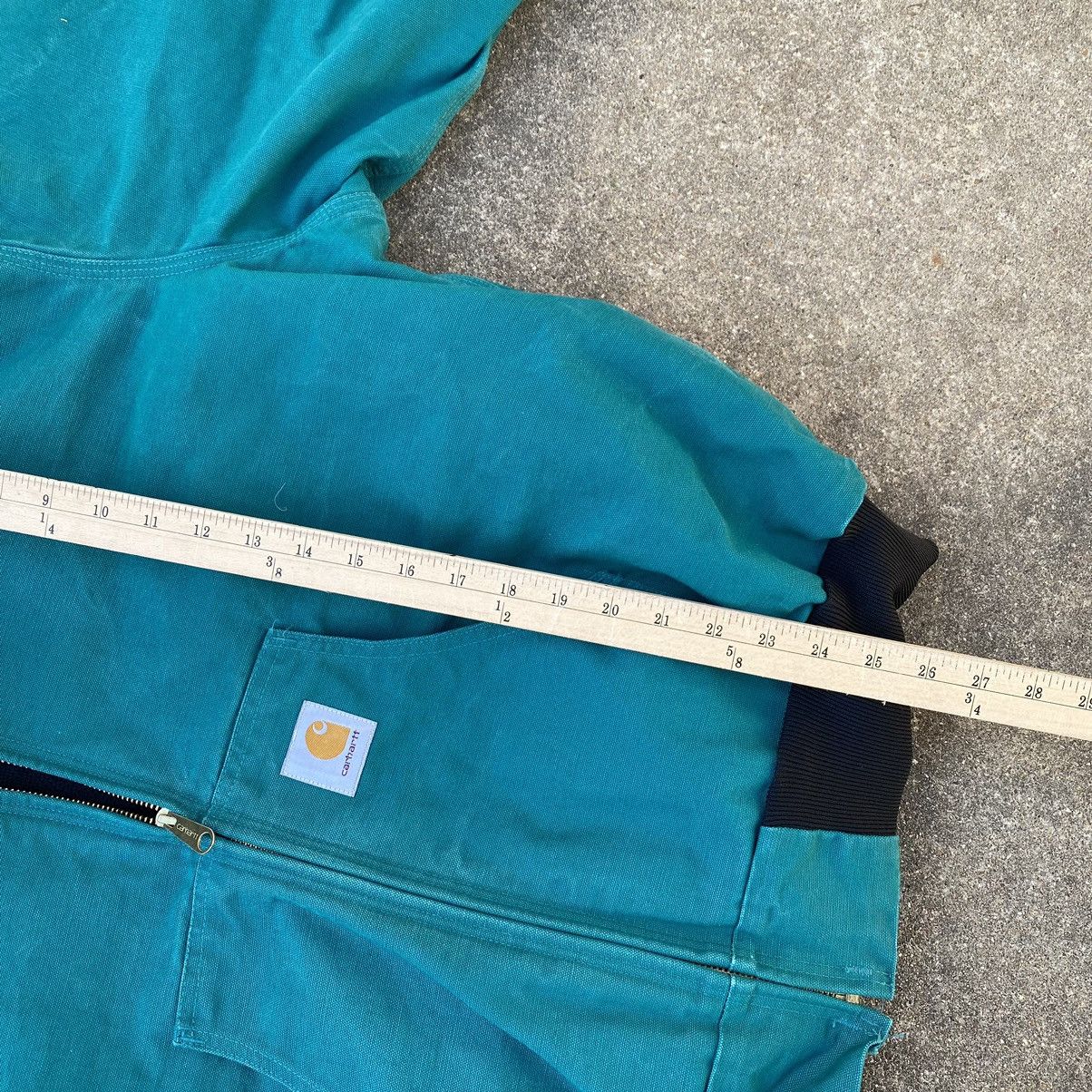Carhartt 90s Aqua Teal Carhartt jacket Size US XXL / EU 58 / 5 - 5 Thumbnail