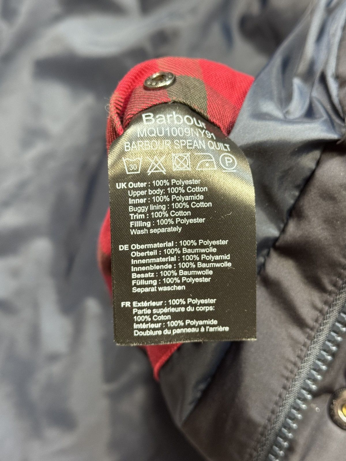Barbour Barbour Padded Jacket with Corduroy Panels Size US M / EU 48-50 / 2 - 8 Thumbnail