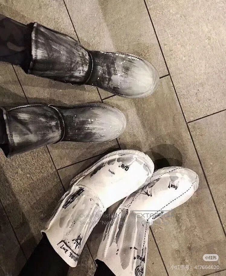 SMFK SFMK x HEYDAY x LUXEco Graffiti Snow Boots. Size US 6 / IT 36 - 5 Thumbnail