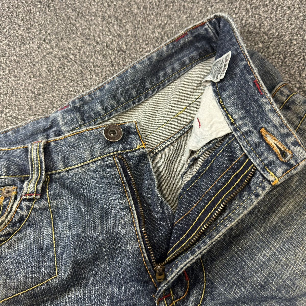 14th Addiction 🔥🇯🇵 Flared Vintage 90s HR Thrashed Washed Hysteric Style Size US 32 / EU 48 - 14 Thumbnail