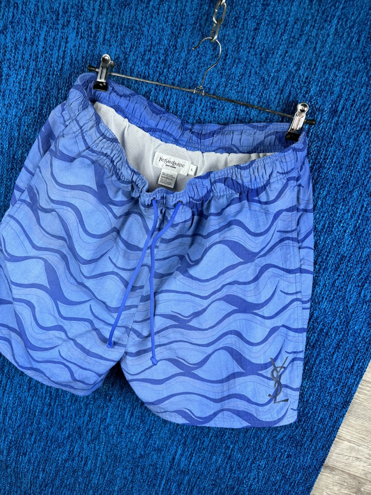 Yves Saint Laurent VINTAGE SHORTS 🩳 YVES SAINT LAURENT LUXURY SIZE XL Size US 36 / EU 52 - 4 Thumbnail