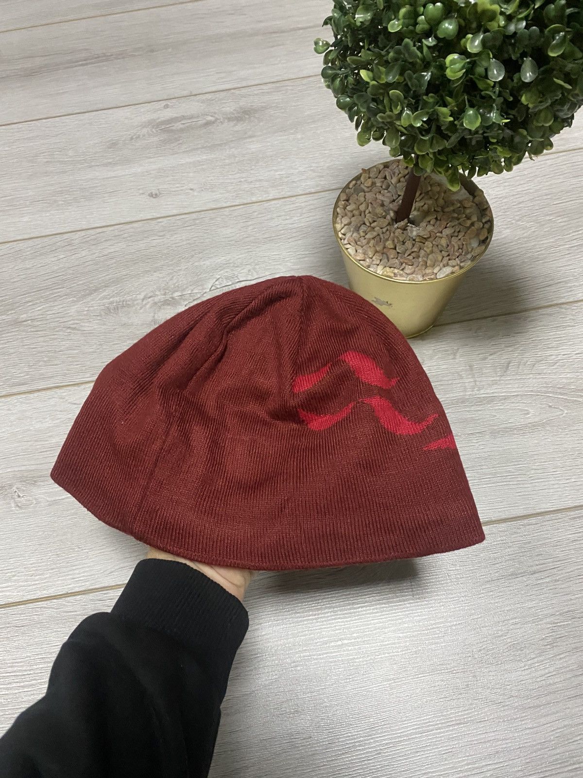 Rab Rab logo beanie hat vintage big logo Size ONE SIZE - 2 Thumbnail