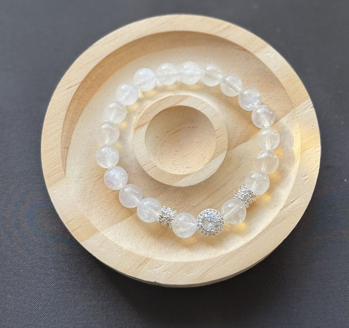 Handmade Moonstone Bracelet Size ONE SIZE - 2 Thumbnail