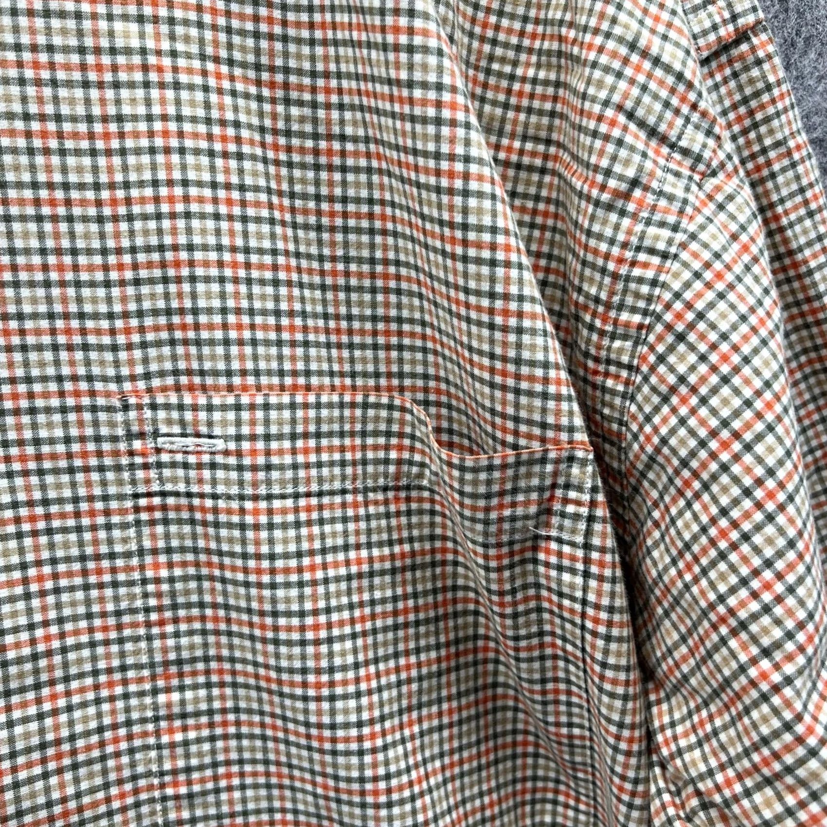Tommy Hilfiger VINTAGE Tommy Hilfiger Shirt Men XXL Orange Green Button Down Preppy Gingham 90s Shirt Mens XXL Orange Green Button-Down Gingham 90s Size US XXL / EU 58 / 5 - 5 Thumbnail