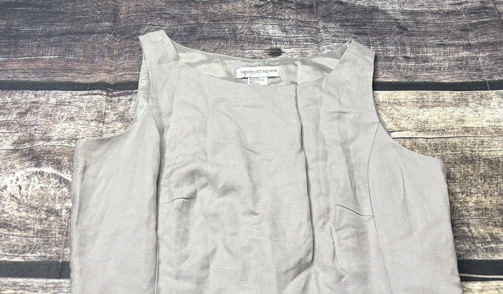 Other VTG Newport News Dress Women's Size 8 Petite Shift Mauve Size M / US 6-8 / IT 42-44 - 4 Thumbnail