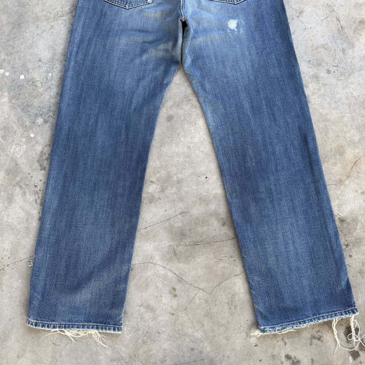 Wrangler W36x31.5 Vintage Wrangler Faded Mud Wash Denim Jean pants Size US 36 / EU 52 - 11 Thumbnail