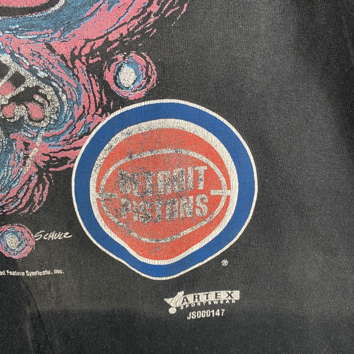 Vintage 📌Vintage 90s Artex USA Snoopy Pistons Basketball NBA Size US L / EU 52-54 / 3 - 13 Thumbnail