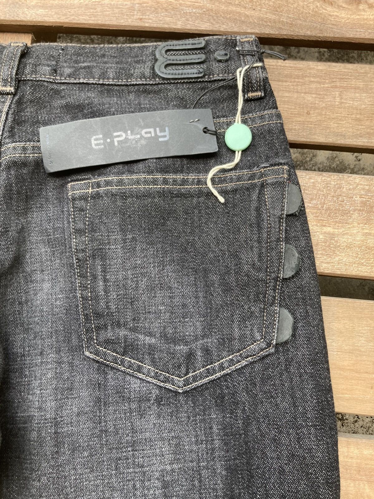 If Six Was Nine E-Play Flare Bell Bottom Jeans Size 27" / US 4 / IT 40 - 12 Thumbnail