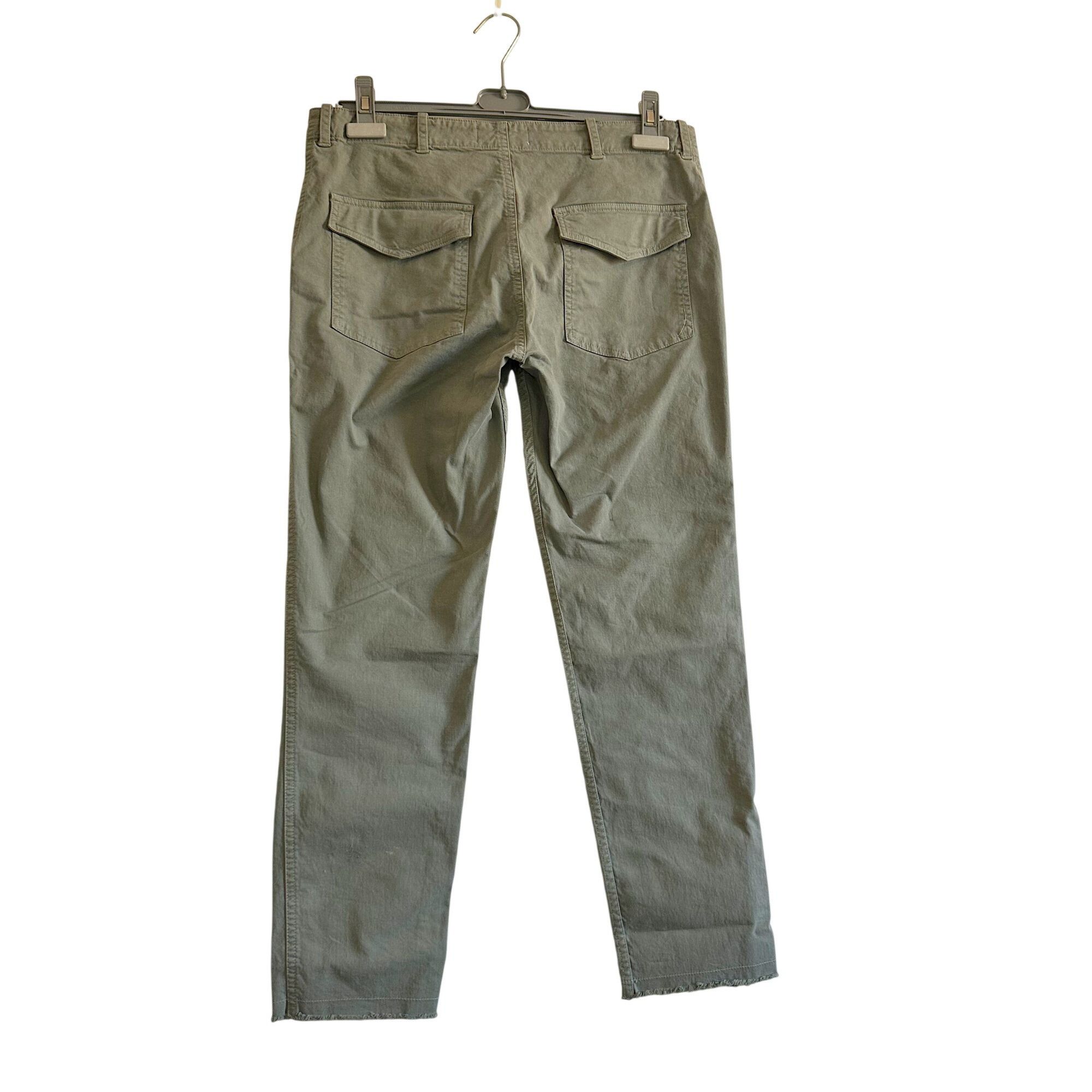 Nili Lotan Nili Lotan Jenna Pants in Admiral Green, Size 8, NWT Size 30" / US 8 / IT 44 - 2 Thumbnail