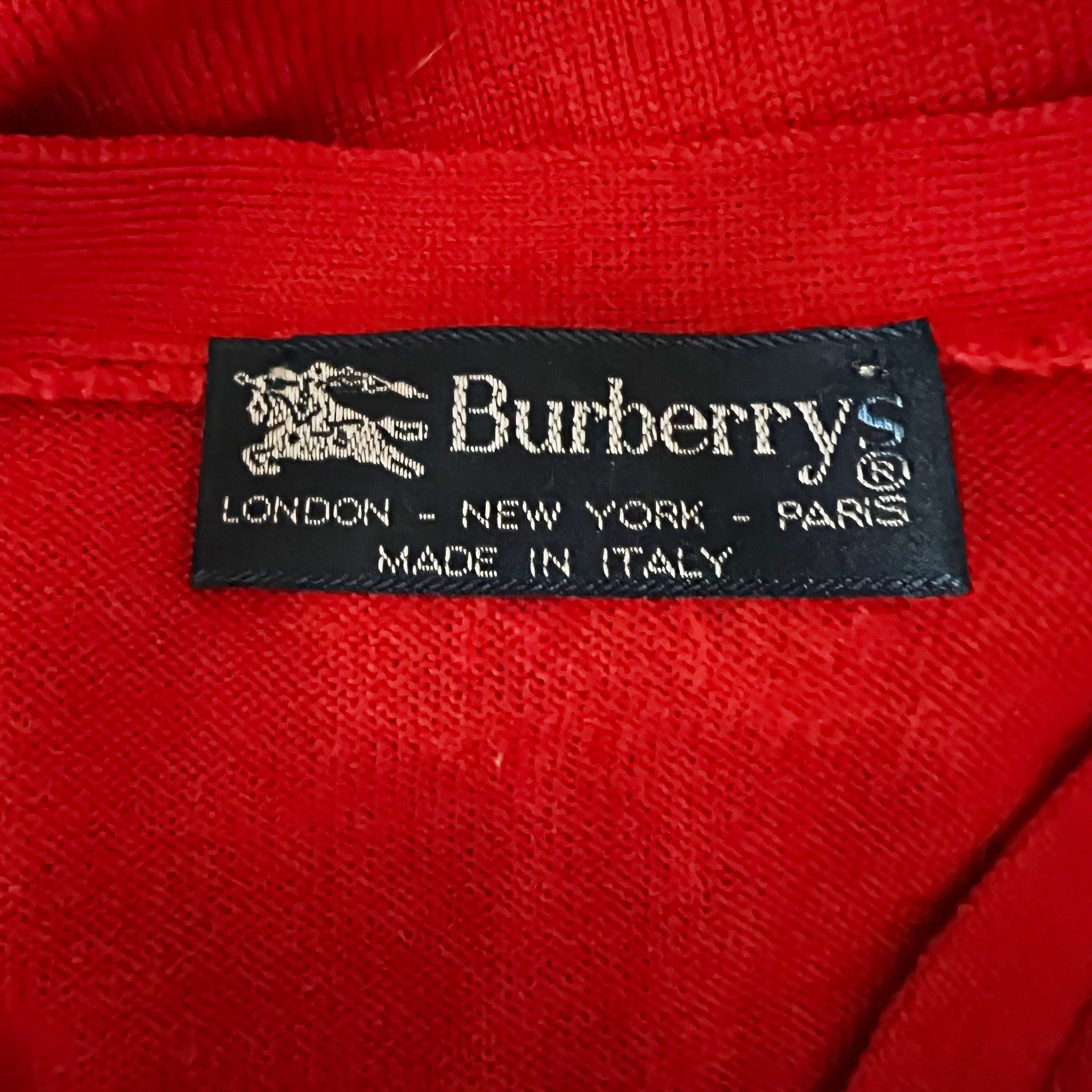 Burberry Burberry Made In Italy Wool Silk Cashmere V Size M / US 6-8 / IT 42-44 - 2 Thumbnail