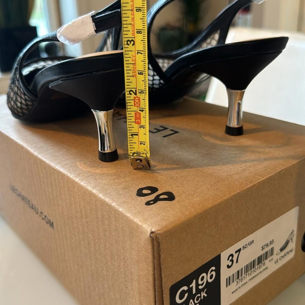 Le Chateau Le Chateau sling back shoes. Size 37. Size US 6.5 / IT 36.5 - 5 Thumbnail