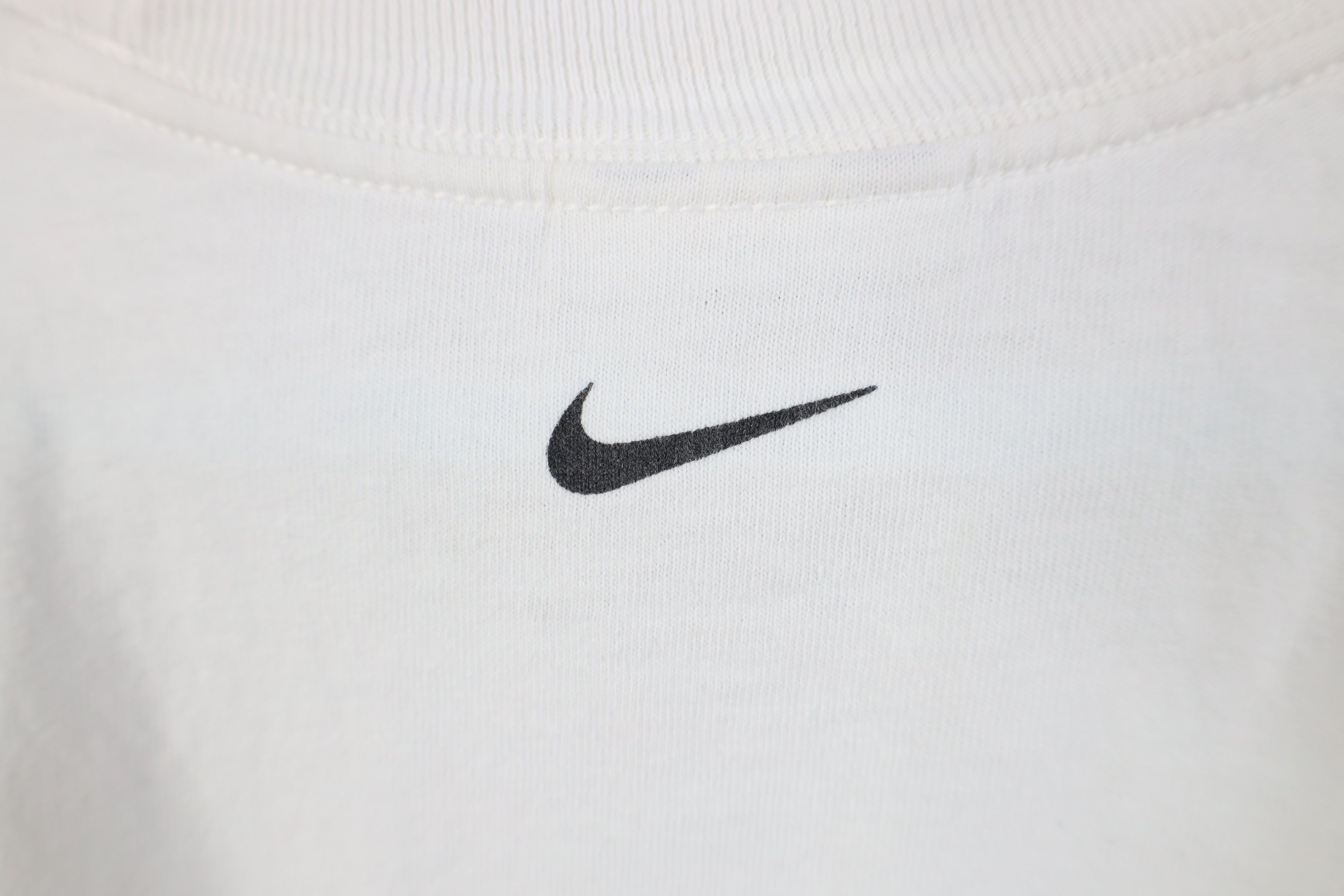 Nike Vintage Y2K Nike Scott Mini Swoosh Long Sleeve T-Shirt White Size US L / EU 52-54 / 3 - 8 Thumbnail