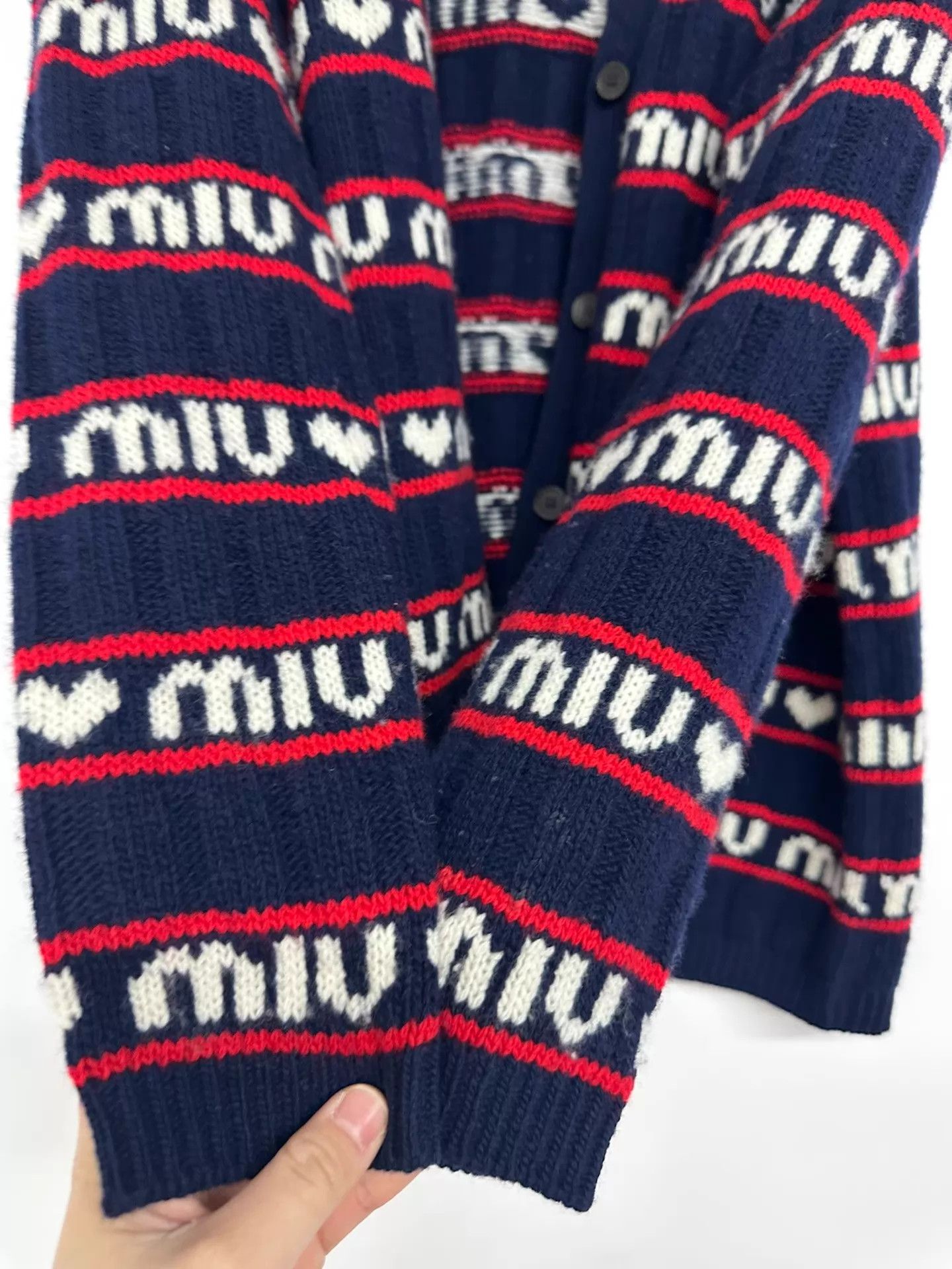 Miu Miu MIU MIU all over logo print jacket size 36 Size XS / US 0-2 / IT 36-38 - 7 Thumbnail