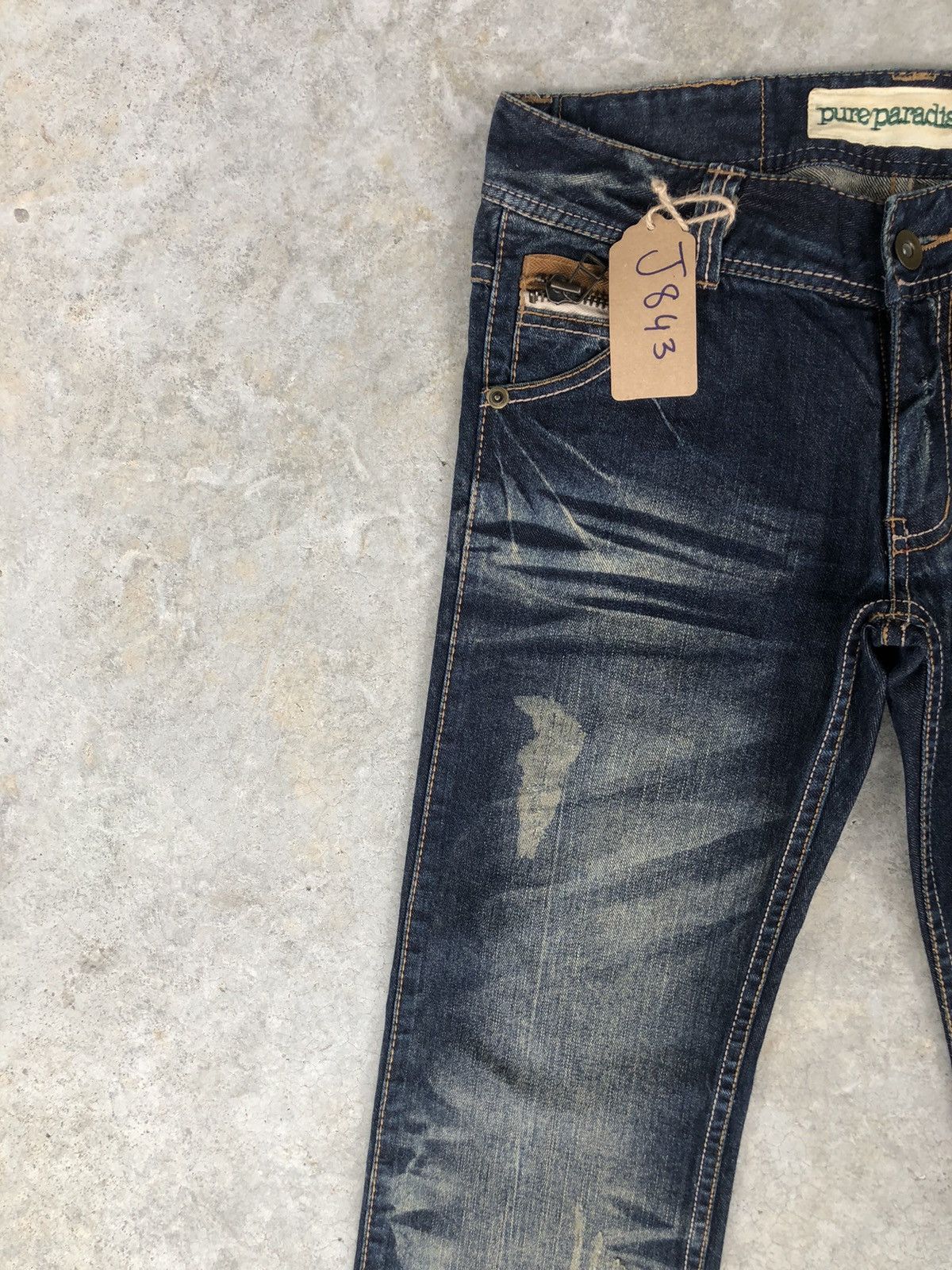 If Six Was Nine Japanese Pure paradise Flared Jeans Distressed Jeans Size US 32 / EU 48 - 5 Thumbnail